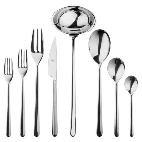 Linea Flatware Set - 43 Pieces