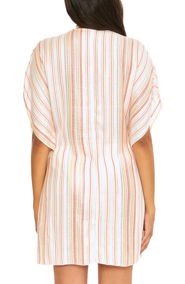 Becca Radiance Woven Cover-Up Tunic, Alternate, color, 