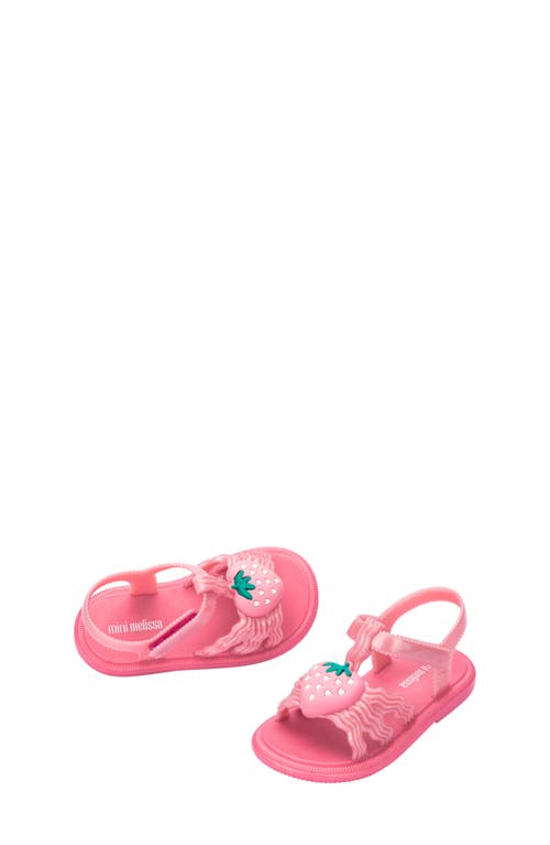 Mini Melissa Girls' Hip Sandals - Toddler, Little Kid In Pink/pearly Pink