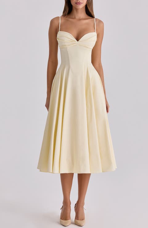 Dahlia Stretch Pima Cotton Cocktail Dress