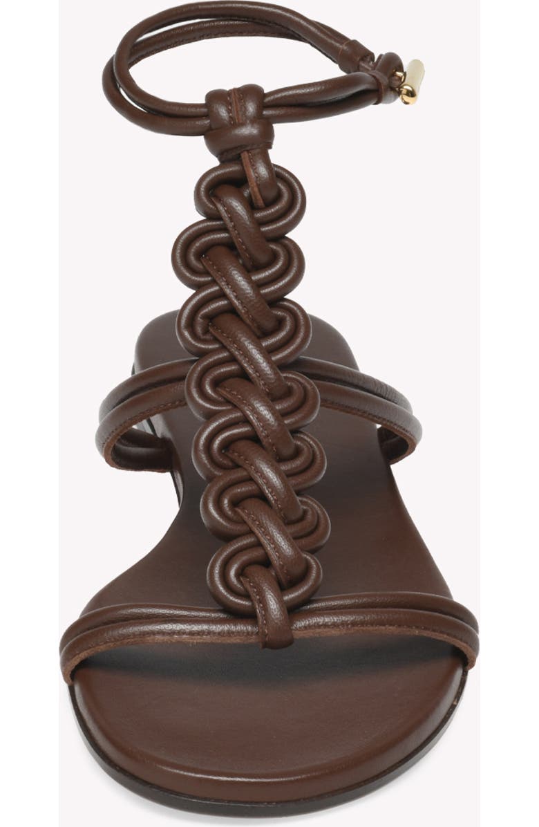 Gianvito Rossi Capua Sandal, Alternate, color, Brown Nappa