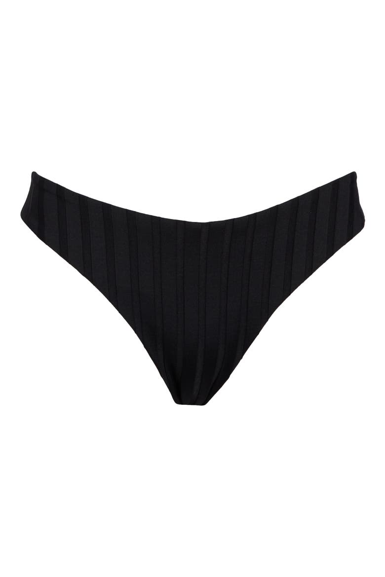 Isla Bikini Bottoms, Alternate, color, BLACK