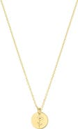 Set & Stones Lily Birth Flower Necklace