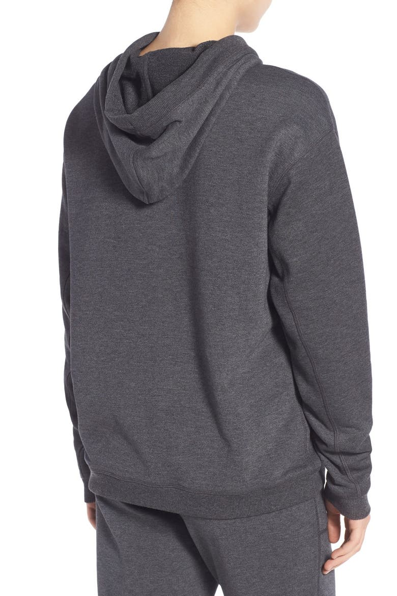 Logo Hoodie, Alternate, color, CHARCOAL MARL