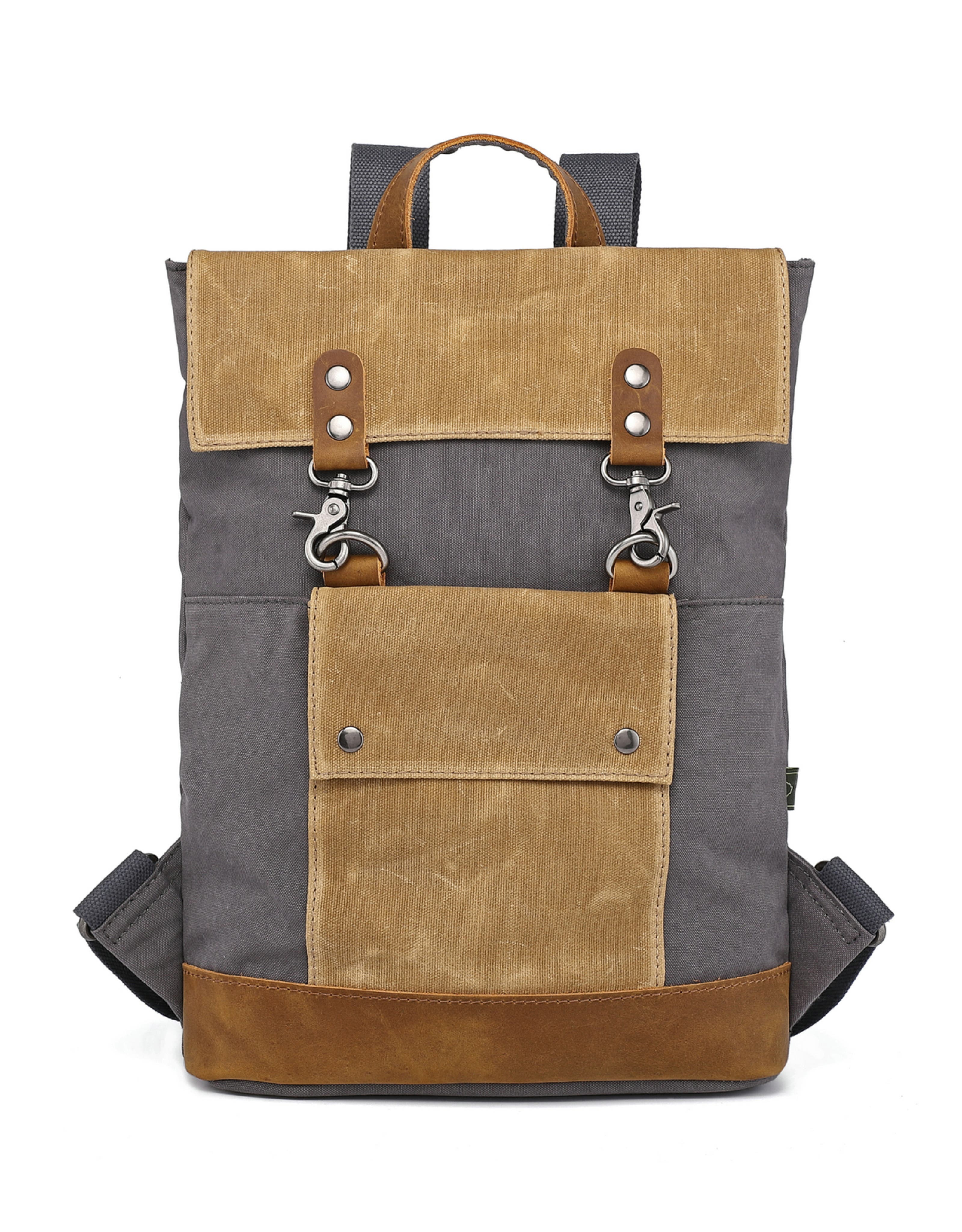 TSD Brand Hillside Canvas Flap Backpack | Nordstrom
