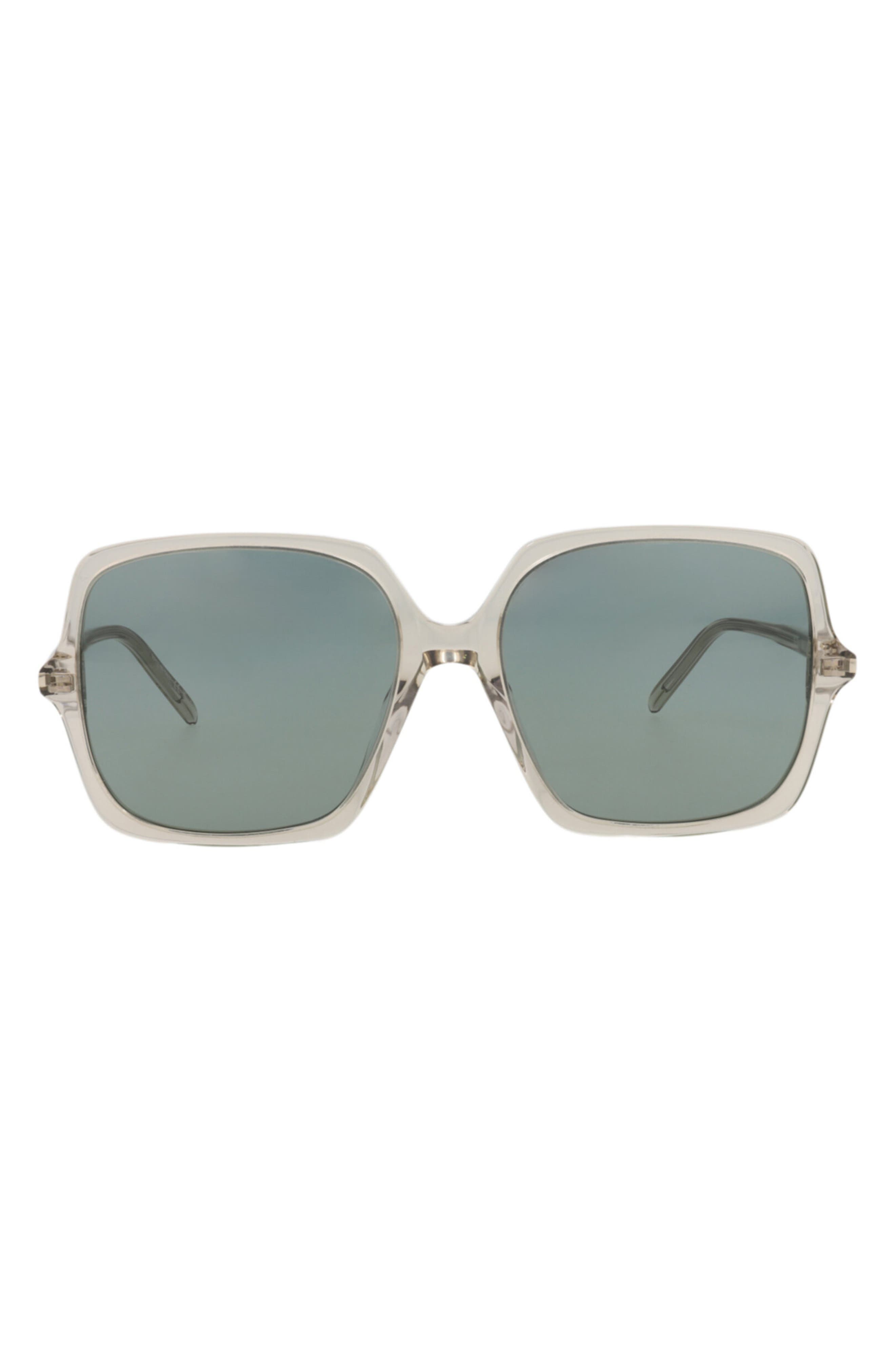 Saint Laurent 57mm Square Sunglasses