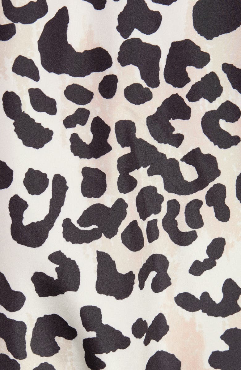 Cotton Emporium Leopard Print Windbreaker, Alternate, color, 