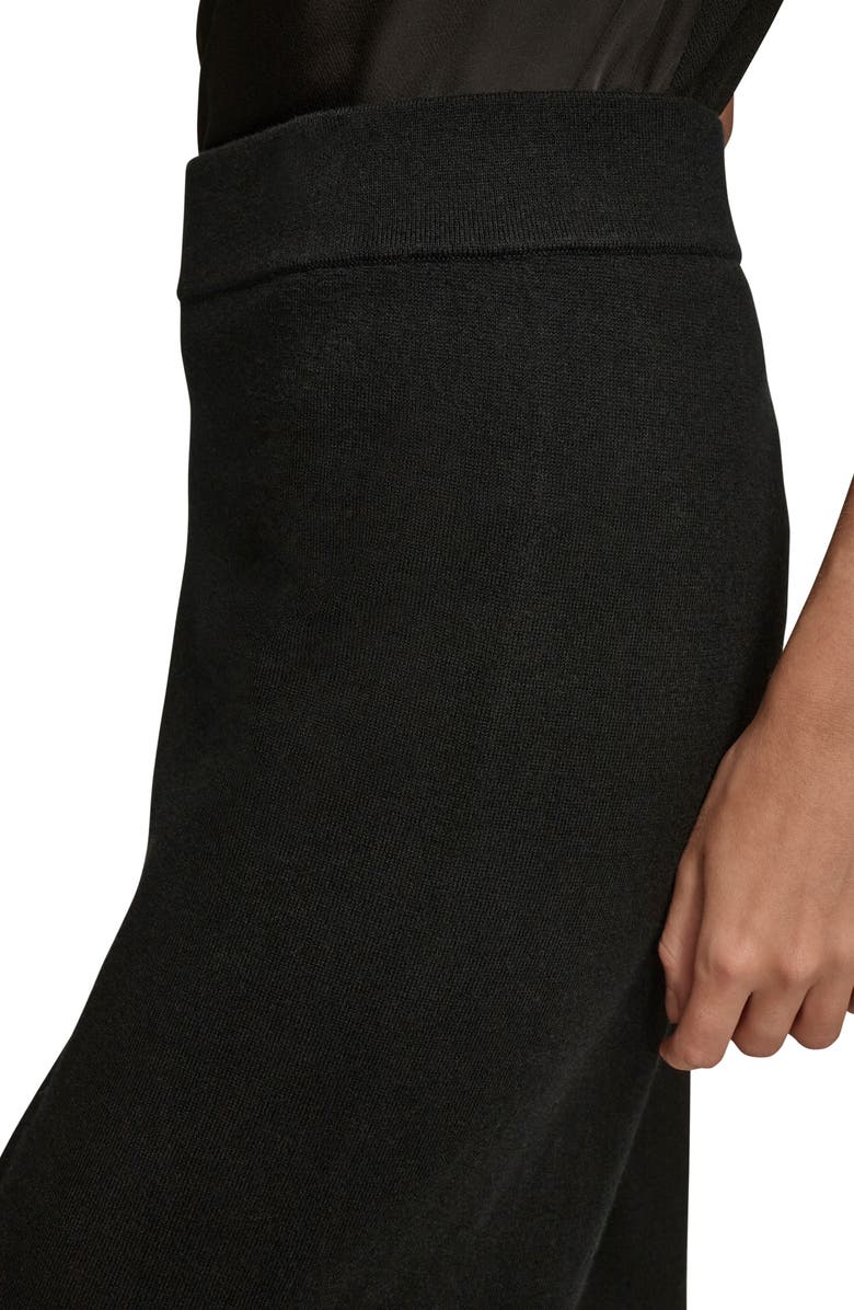 Donna Karan New York Pull On Sweater Pants, Alternate, color, Black