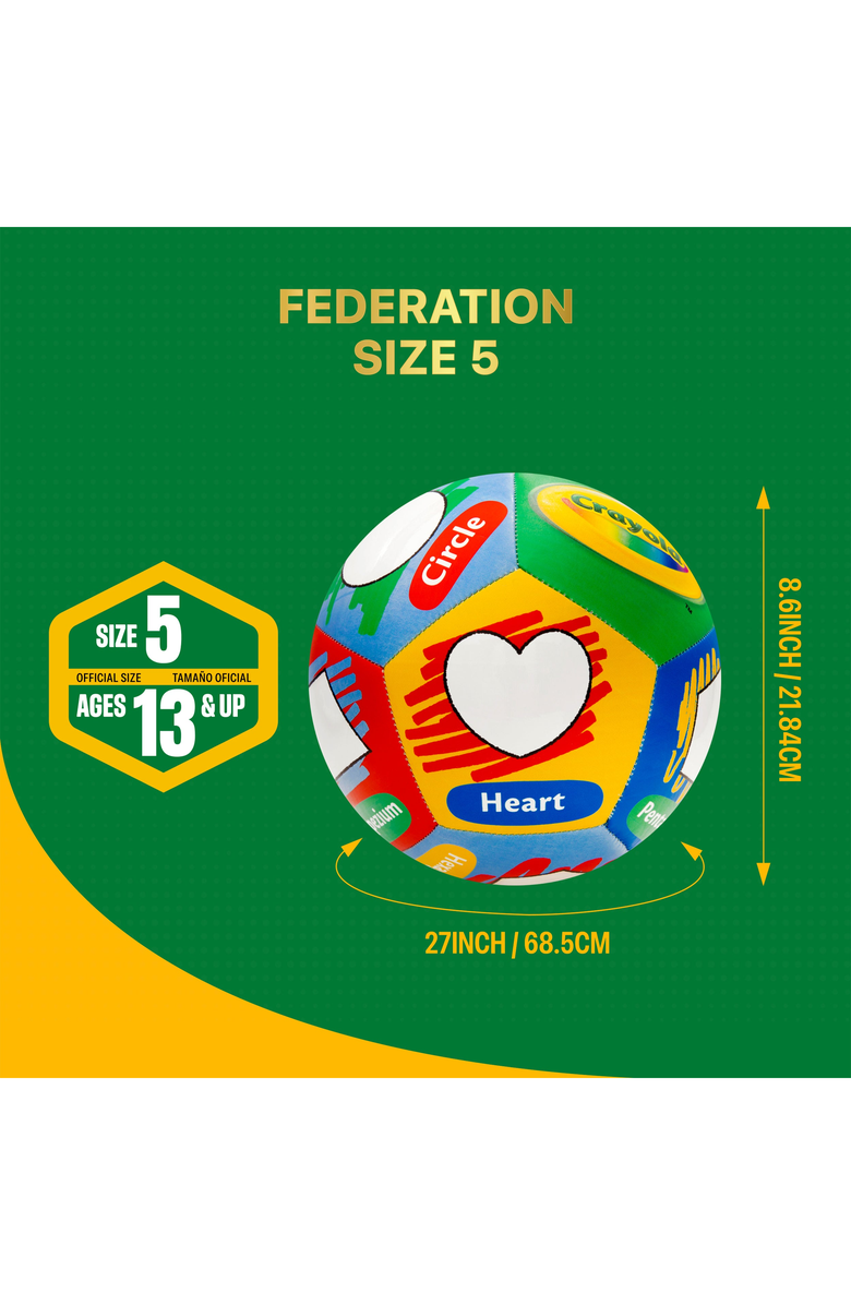 iconsportgroup Shapes Explorer Soccer Ball, Alternate, color, Shapes Explorer Multi