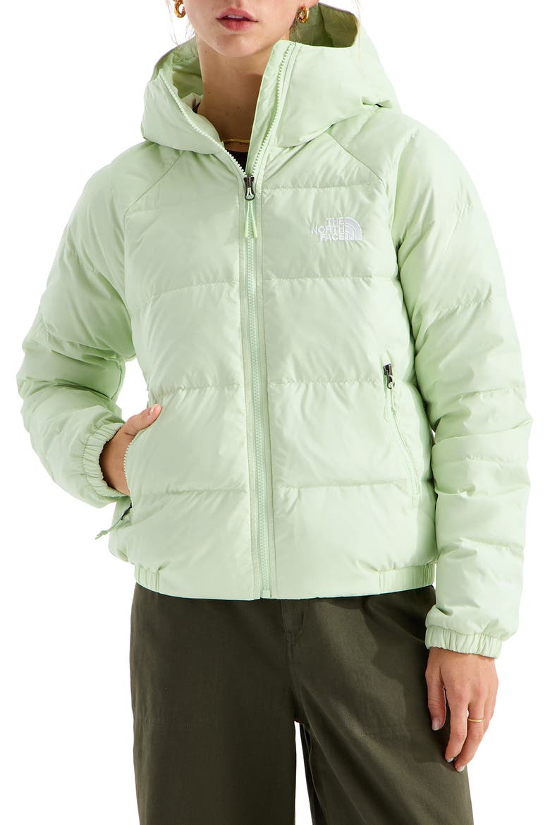 Hydrenalite Hooded Down Jacket, Main, color, CALCIFIED LIME