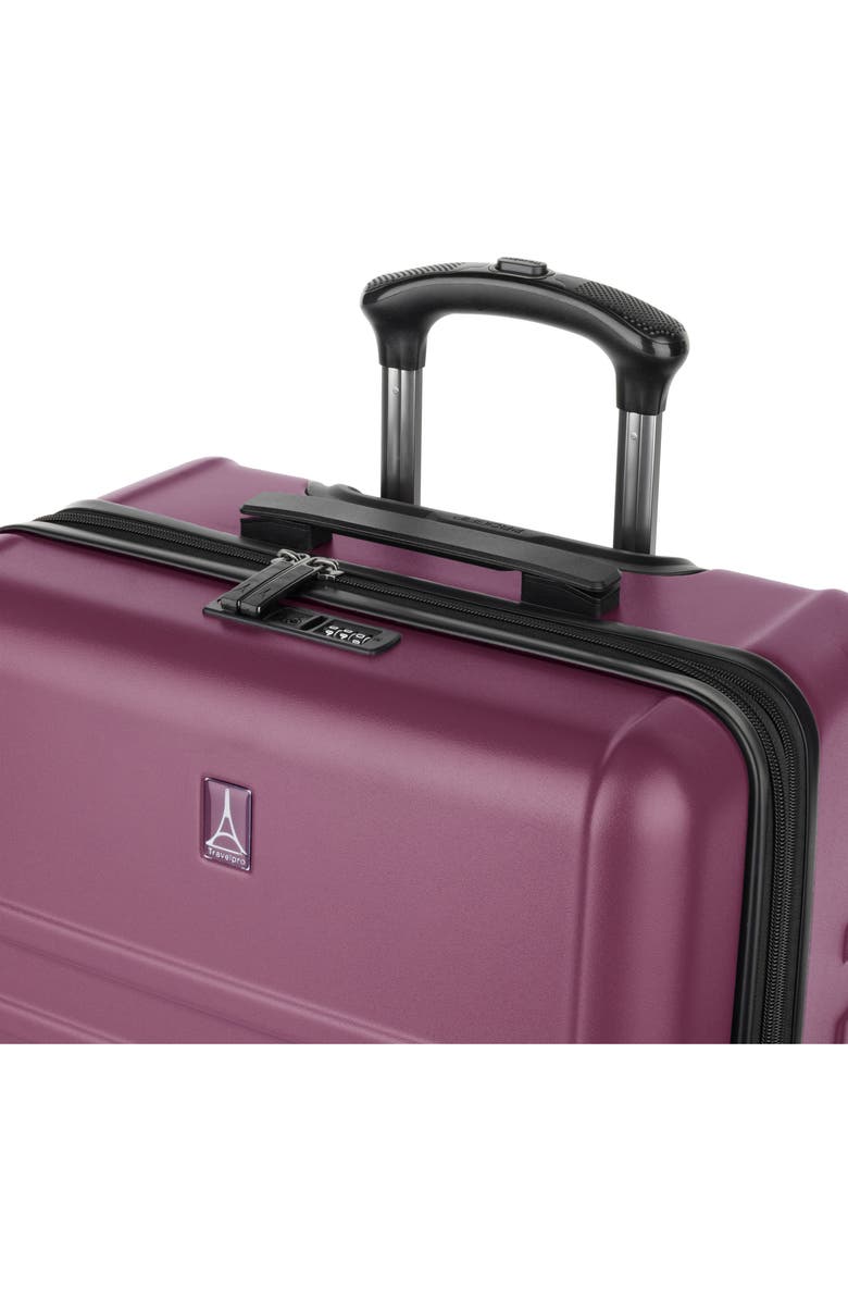 TRAVELPRO Rollmaster<sup>™</sup> 2 24-Inch Expandable Medium Checked Hardside Spinner Suitcase, Alternate, color, Dark Magenta Matte