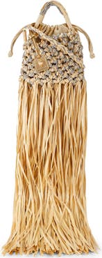 Kurt Geiger London Mini Macrame Crystal Crossbody Bag