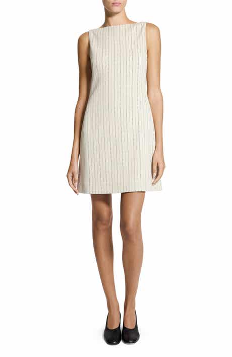 Stripe Sleeveless Minidress