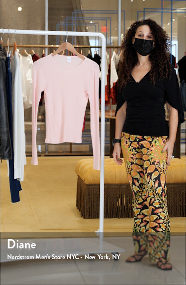 '60s Fitted Rib Knit Sweater, sales video thumbnail