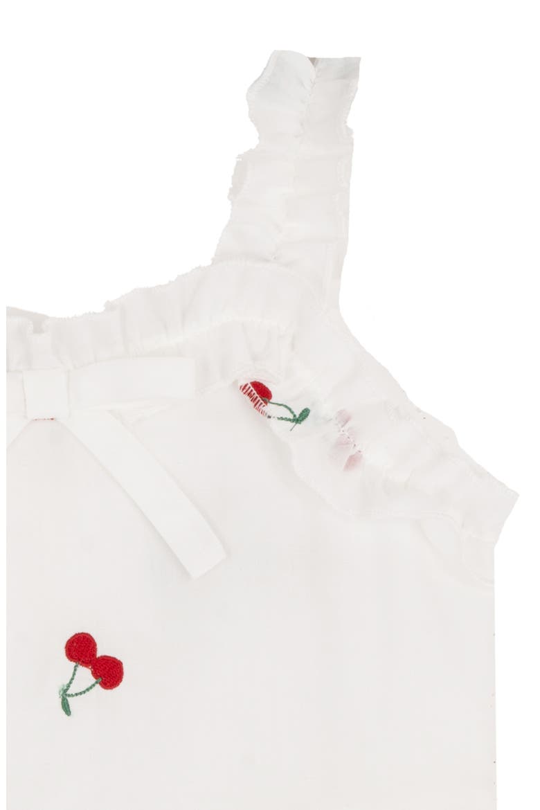 Kids' Embroidered Dress, Alternate, color, WHITE