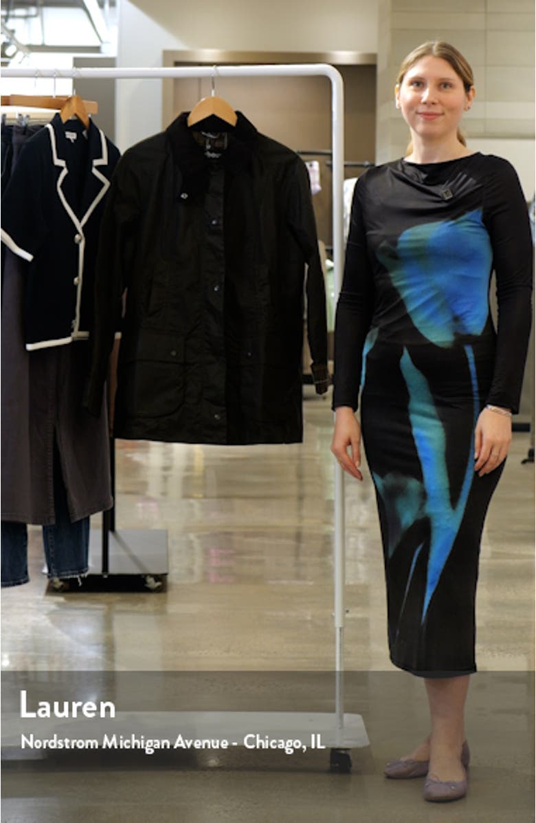 Classic Beadnell Coated Canvas Utility Jacket, sales video thumbnail