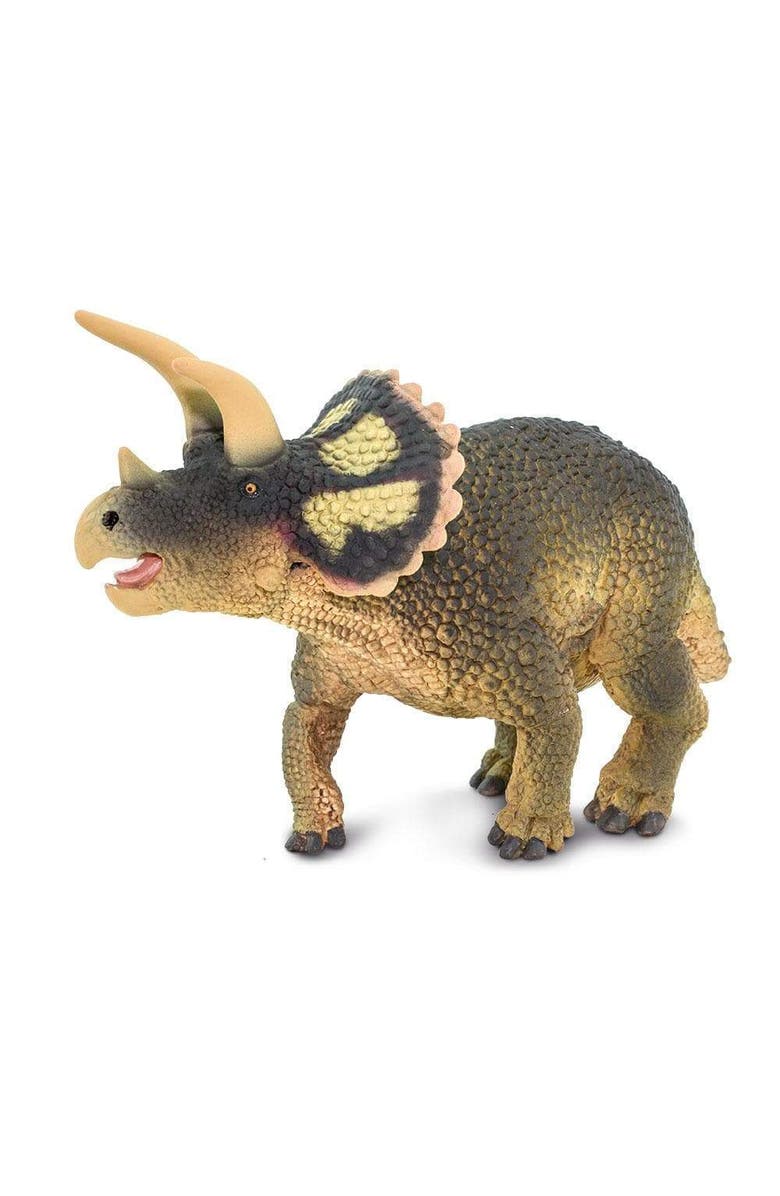 Safari Ltd. Triceratops Toy, Alternate, color, NO COLOR