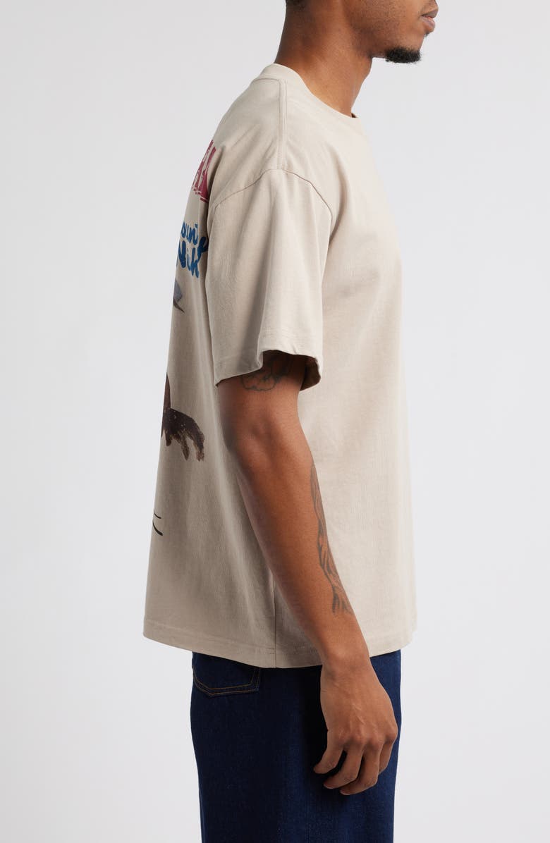 ID Supply Co Oversize Backcountry Nights Graphic T-Shirt, Alternate, color, 