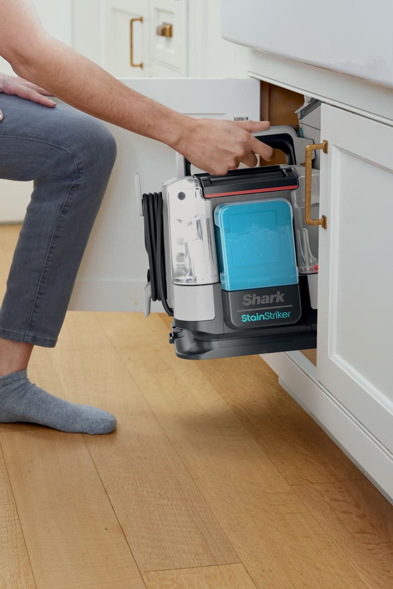 Stain Striker Portable Carpet and Upholstery Cleaner, Alternate, color, White