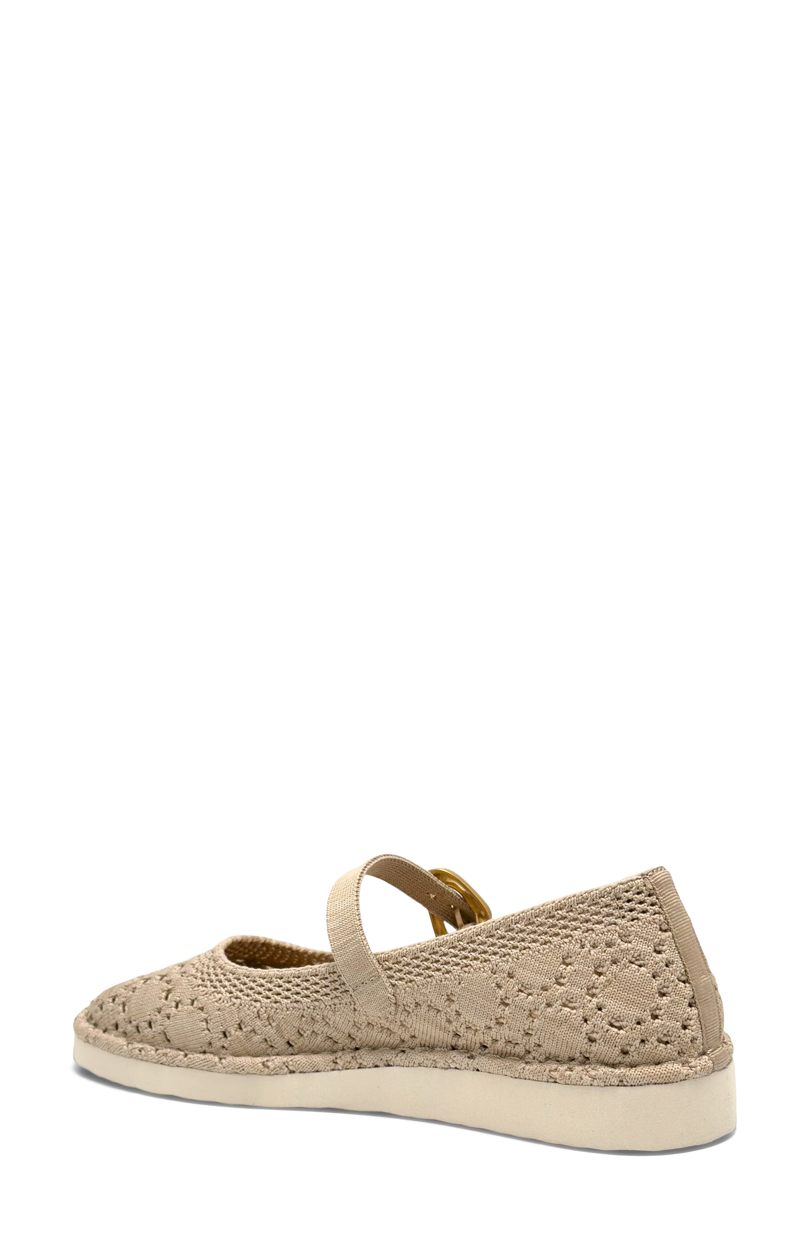 Tamika Knit Mary Jane, Alternate, color, LINEN/ NATURAL LACE