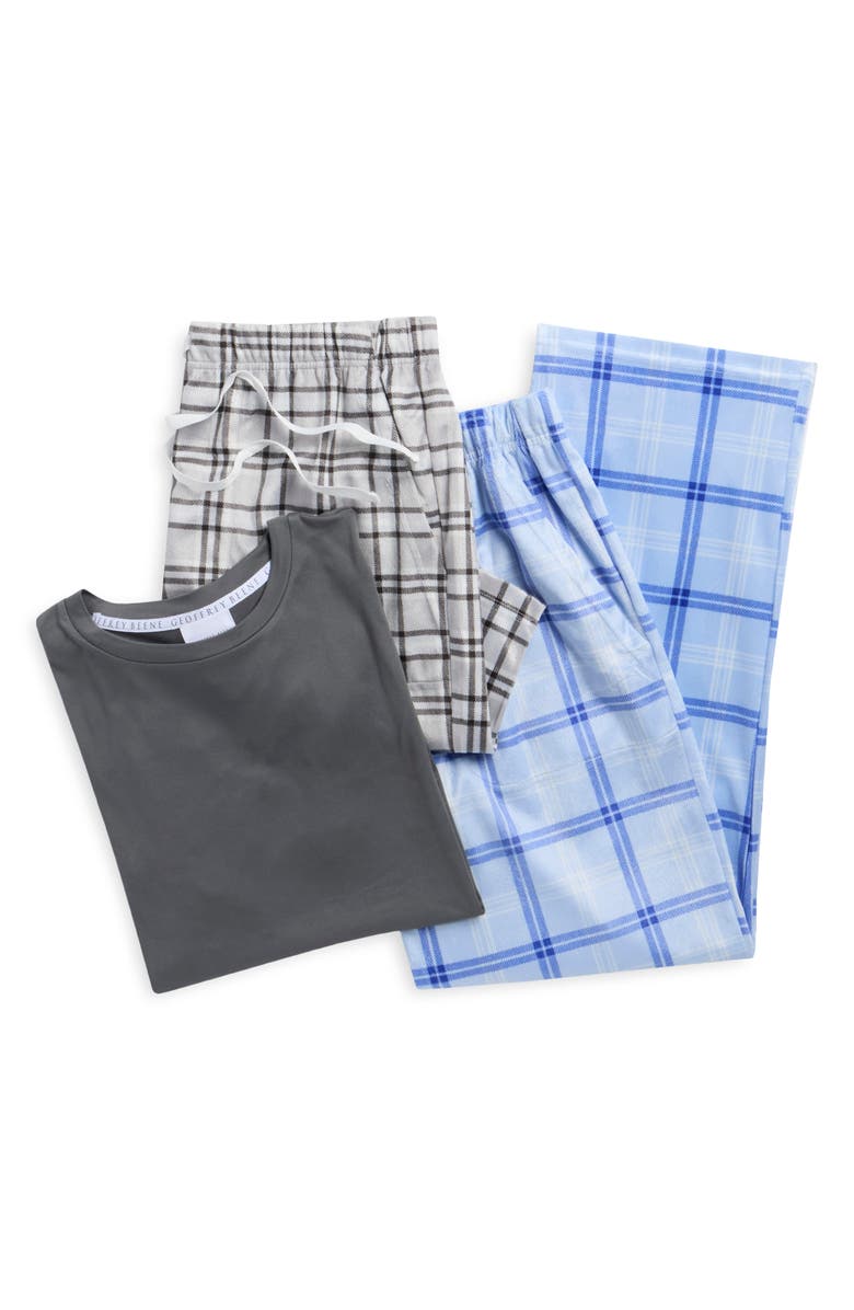 GEOFFREY BEENE 3-Piece Short Pajama Set, Alternate, color, Blue
