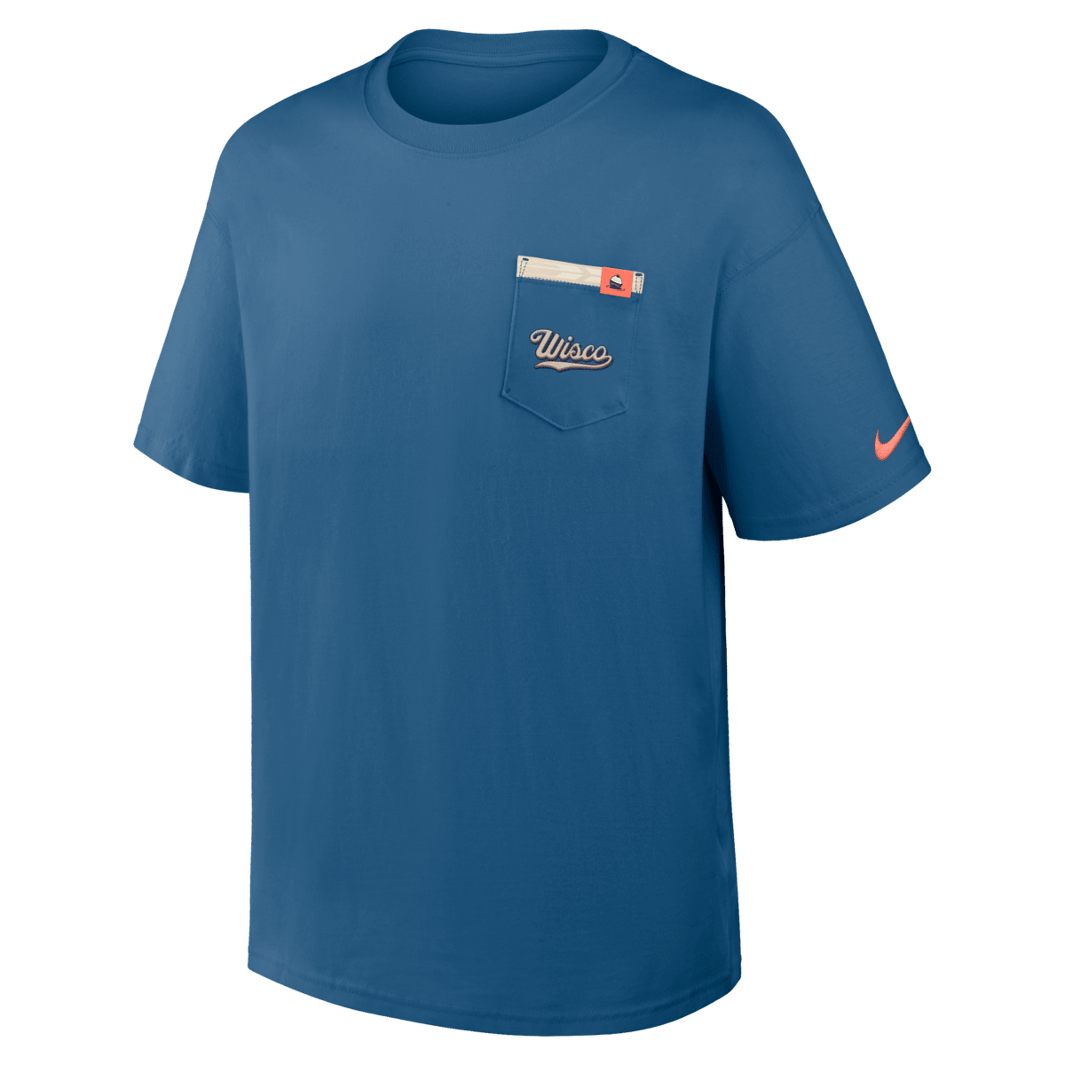 Men's Nike Blue Milwaukee Brewers City Connect Max90 Pocket T-Shirt - image 2