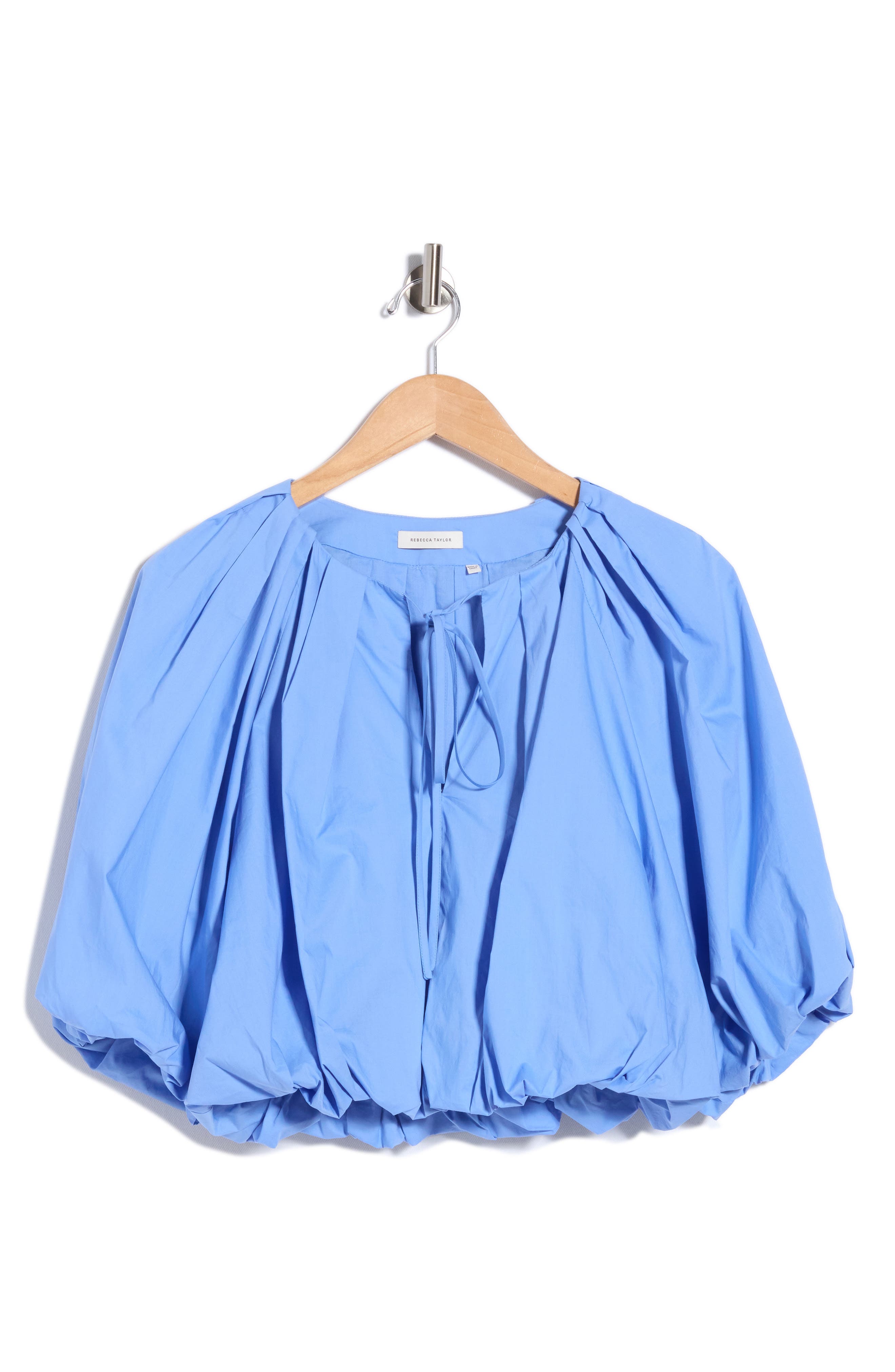 Yara Cotton Poplin Bubble Top