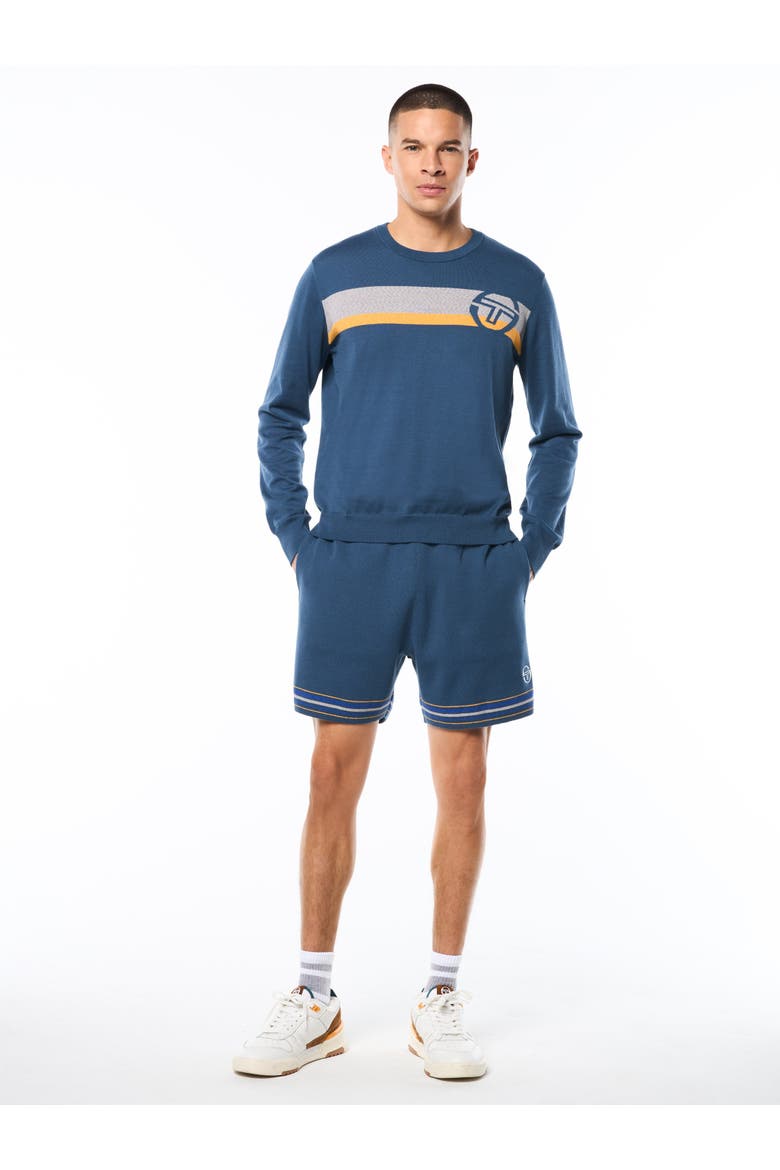 Fausto Crewneck Sweater, Alternate, color, KEY LARGO