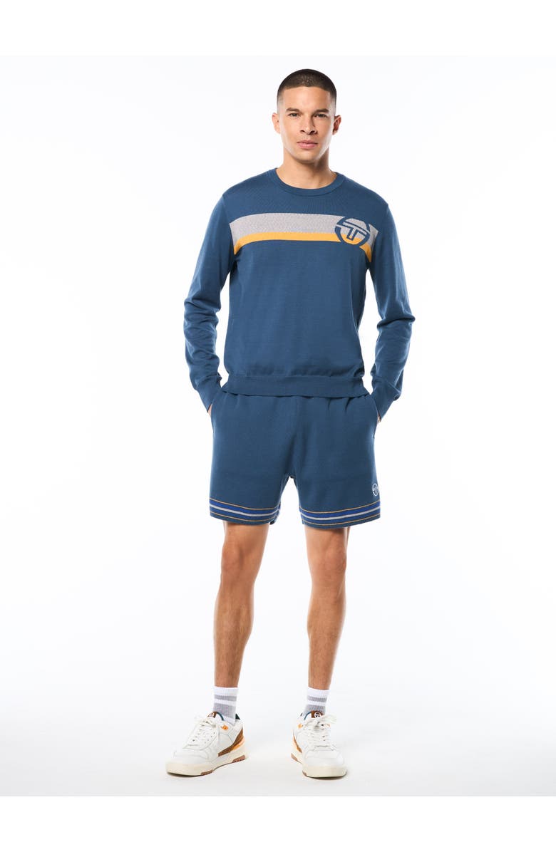 Sergio Tacchini Fausto Crewneck Sweater, Alternate, color, Key Largo
