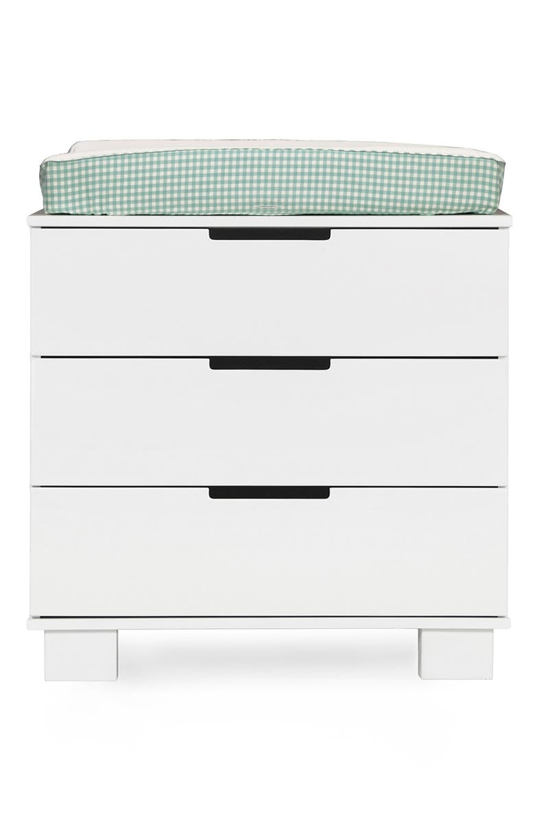 babyletto 'Garden' Mini Crib Sheet, Changing Pad Cover, Stroller Blanket & Wall Decals, Alternate, color, 