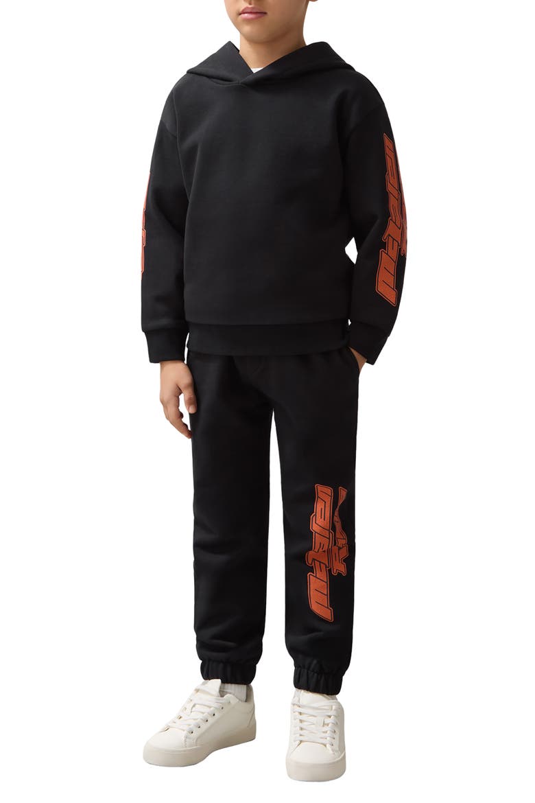 Kids' Velocity Jr. Cotton Joggers, Alternate, color, BLACK