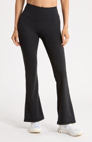 90 DEGREE BY REFLEX Felix Rib Everyday Flare Leggings