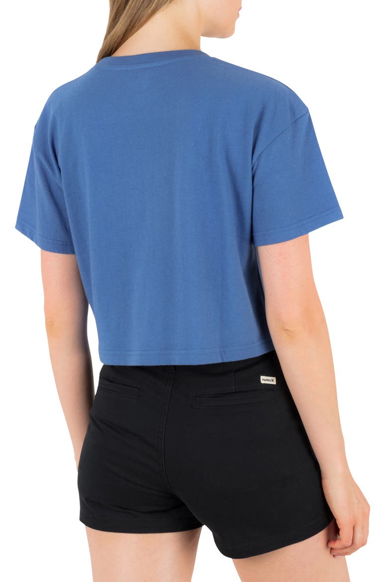 Harmony Crop Graphic T-Shirt, Alternate, color, DUTCH BLUE