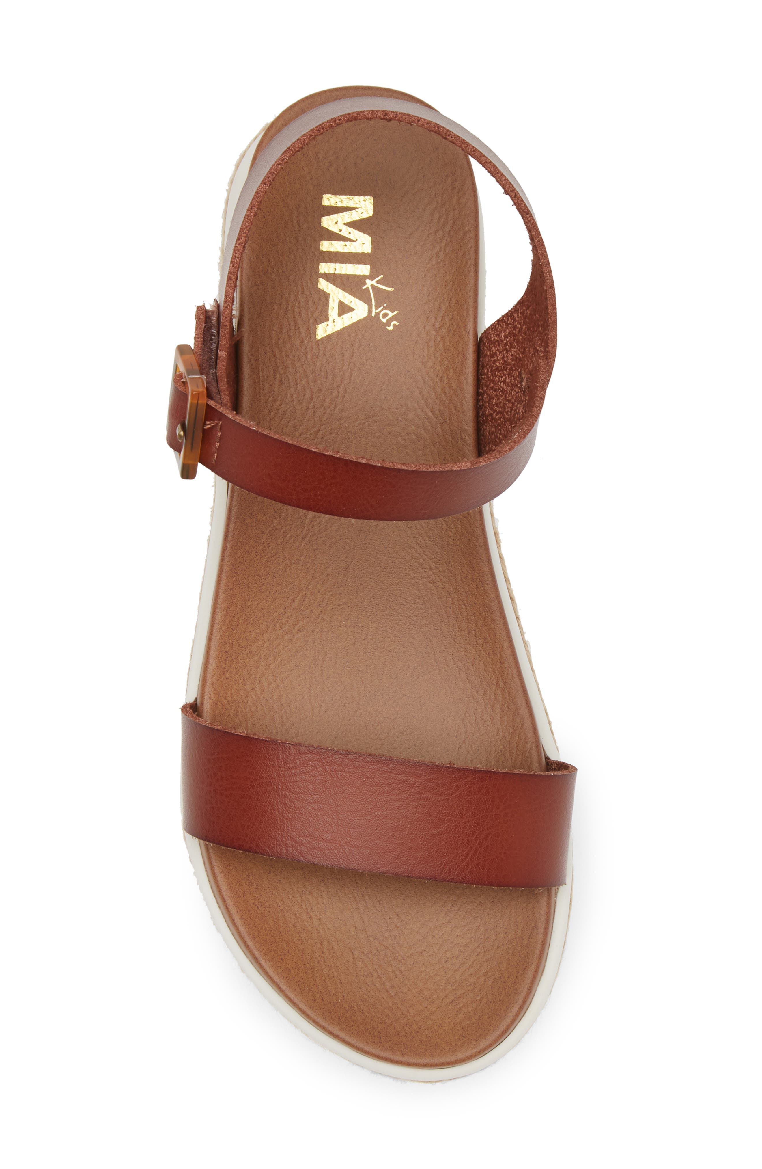 MIA Kids' Jenise Platform Sandal, Alternate, color, Tan Bonanz