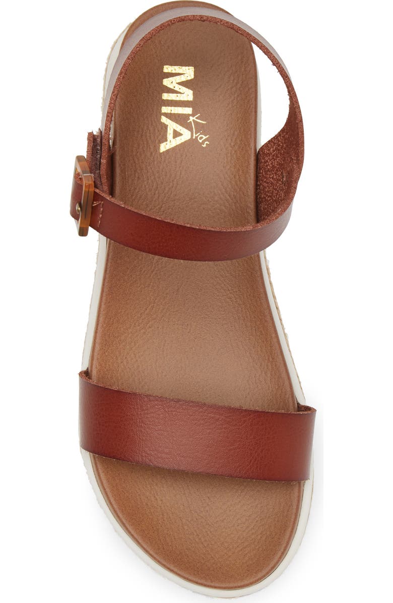 MIA Kids' Jenise Platform Sandal, Alternate, color, Tan Bonanz