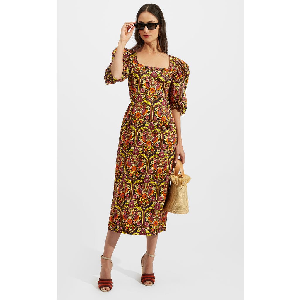 La Doublej Sizzler Dress Corte Black In Corte Black