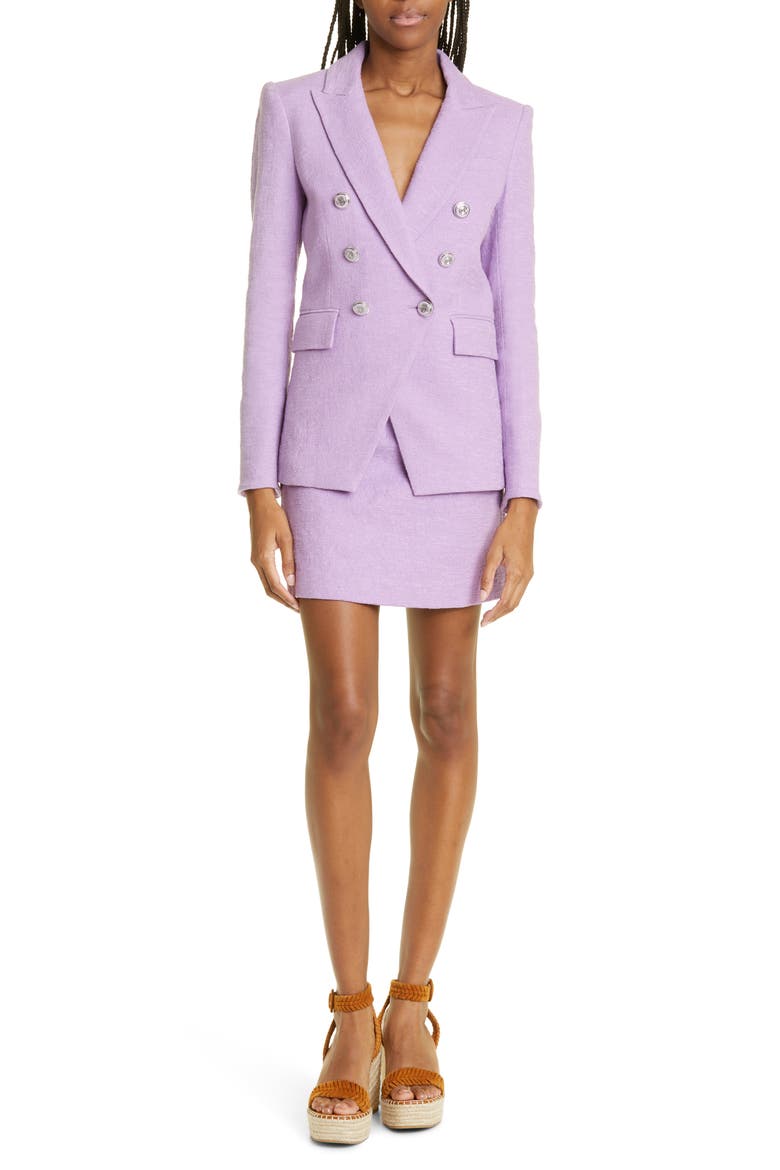 Miller Stretch Cotton Dickey Jacket, Alternate, color, VIOLET