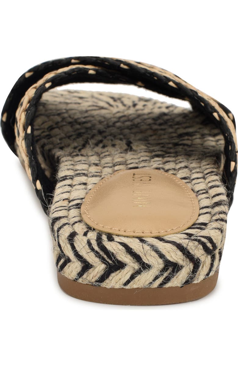 Nine West Animay Slide Sandal, Alternate, color, Black 001