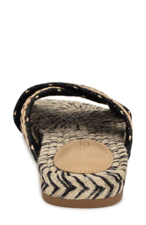Shop Nine West Animay Slide Sandal In Black