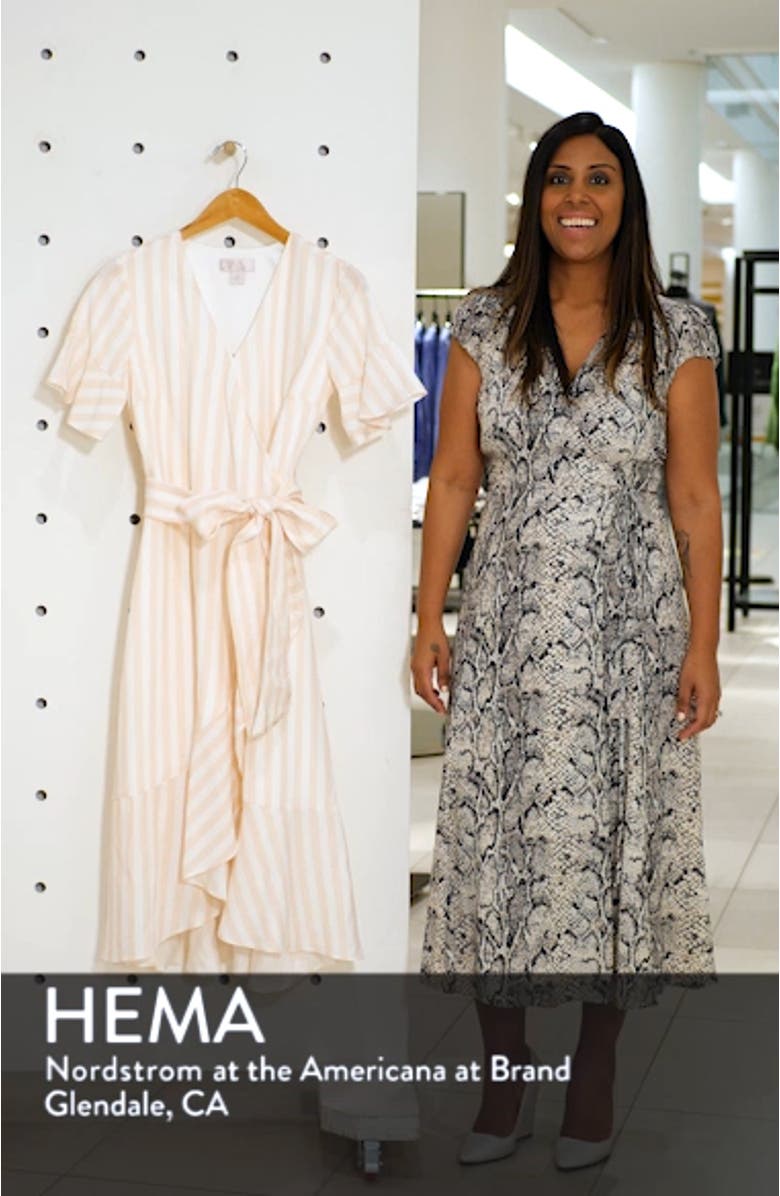 Ruffle Wrap Dress, sales video thumbnail