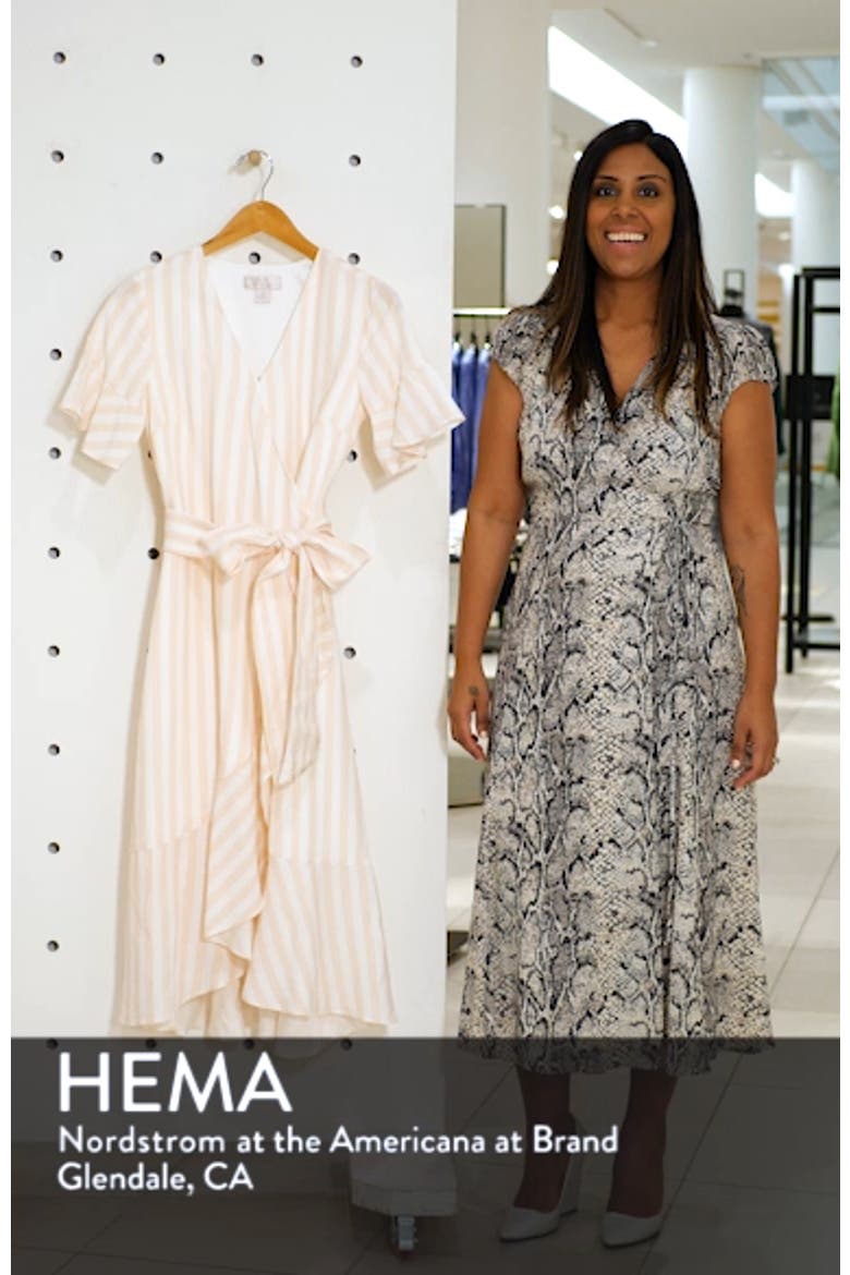 Ruffle Wrap Dress video