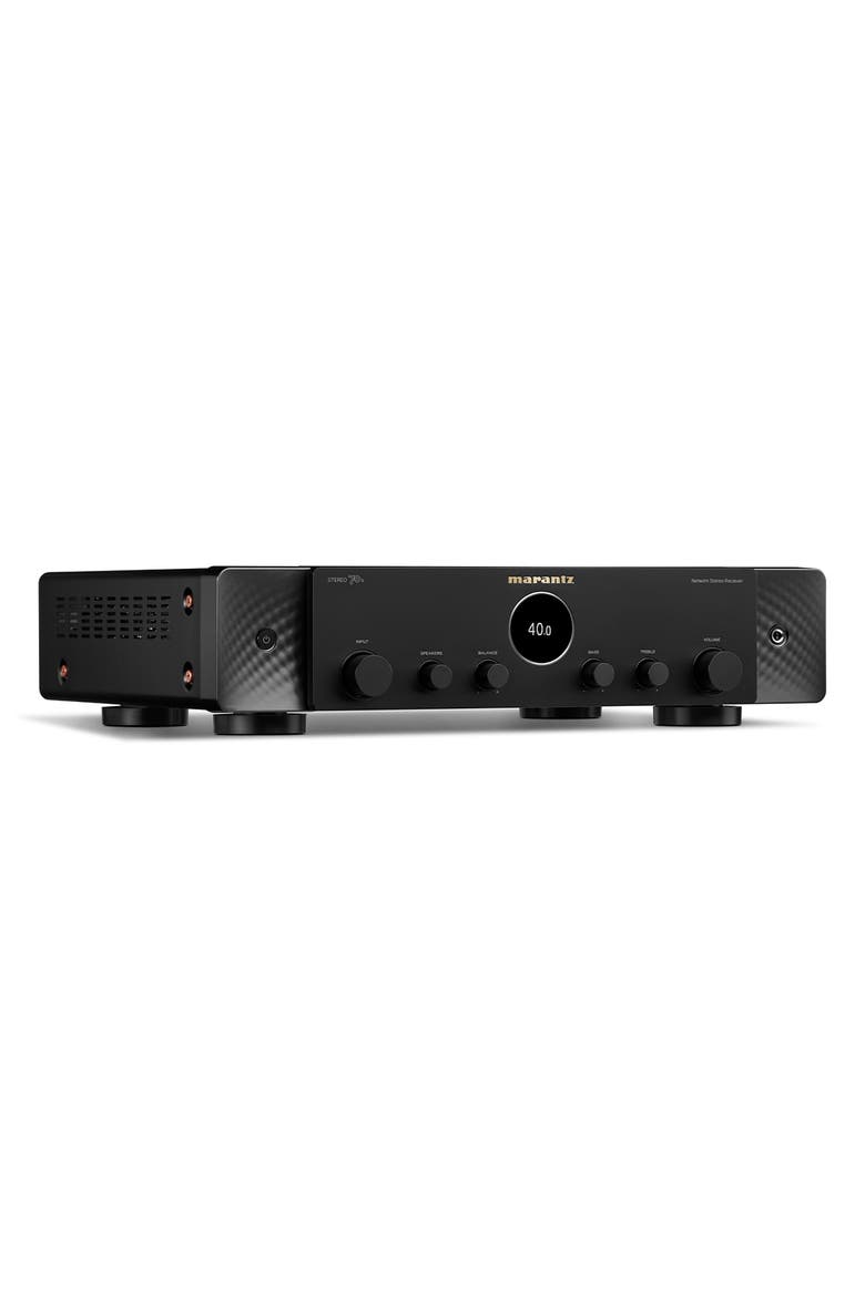 STEREO 70s 8K 2-Channel Home Theater Receiver with HEOS Built-in, Alternate, color, Black