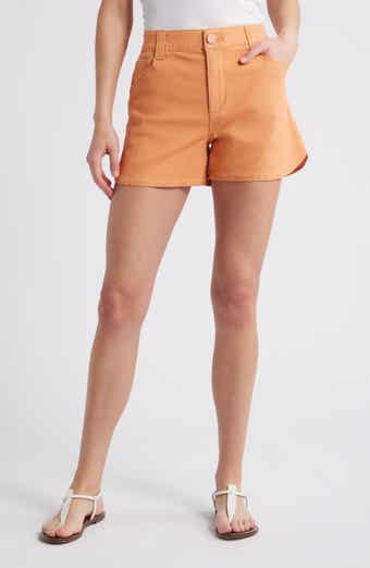 Wit & Wisdom Skyrise Dolphin Hem Denim Shorts