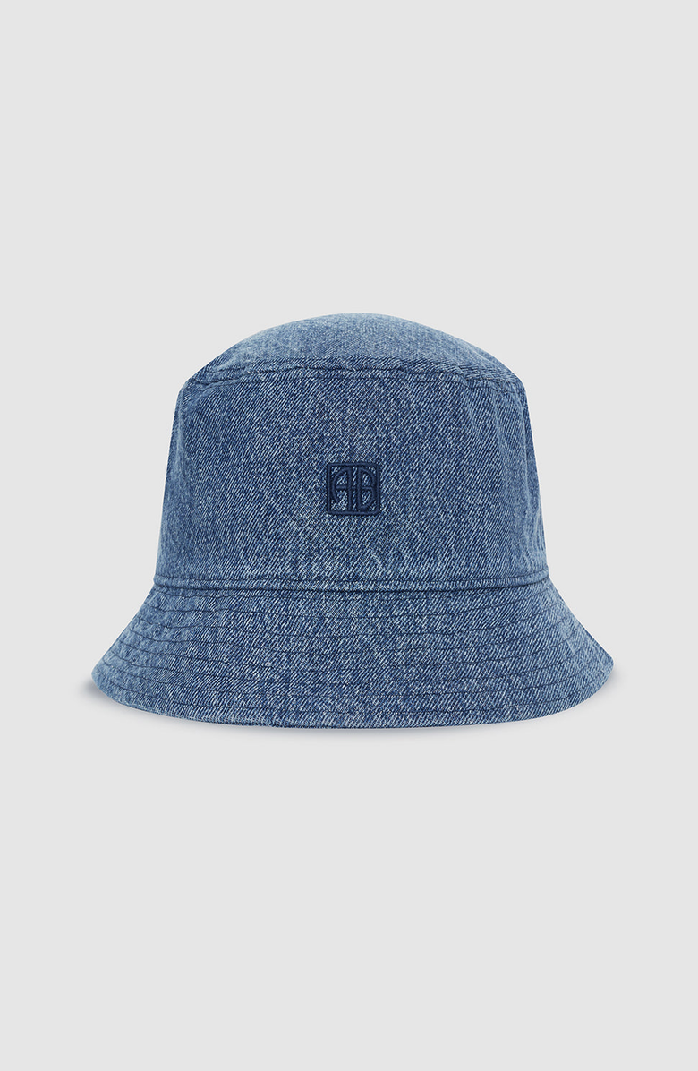 ANINE BING Nicks Bucket Hat, Main, color, Shadow Blue