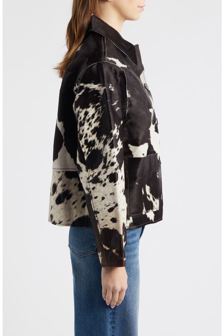 Haisley Genuine Calf Hair Jacket, Alternate, color, COWGIRL