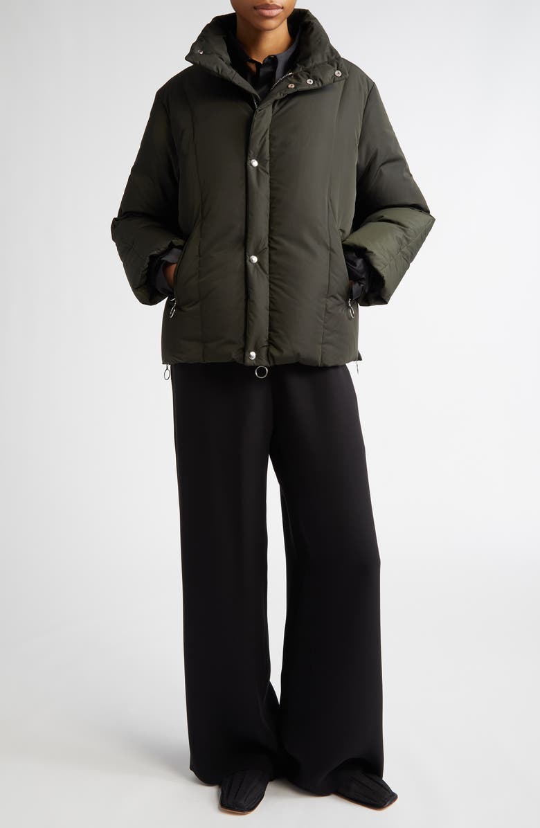 SETCHU Down Puffer Jacket, Alternate, color, Dark Green