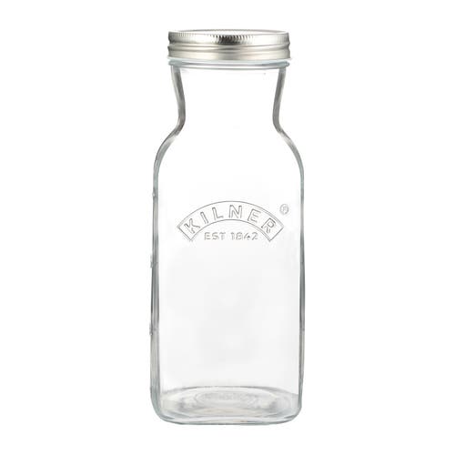 Kilner Juice And Sauce Glass Bottle, 34 Ounce In Transparent