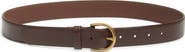 Madewell Medium Perfect Leather Belt