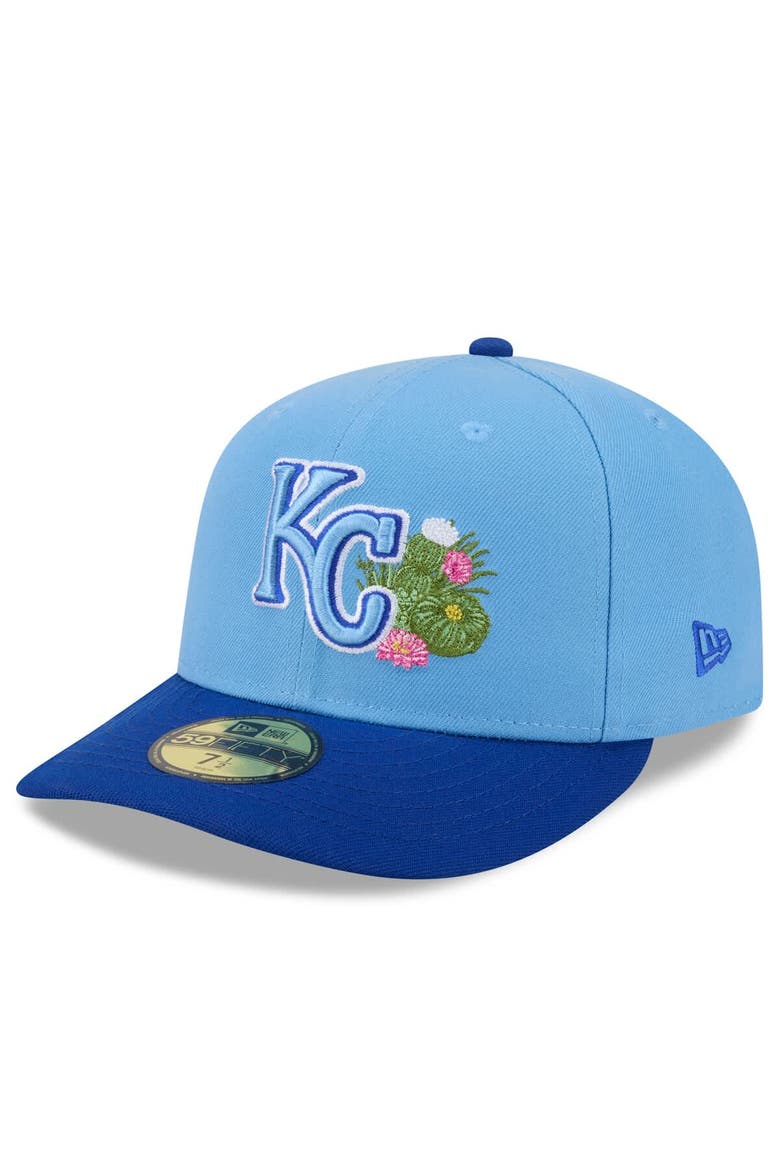 Men's New Era  Light Blue/Royal Kansas City Royals 2026 Spring Training 59FIFTY Fitted Hat, Alternate, color, Light Blue