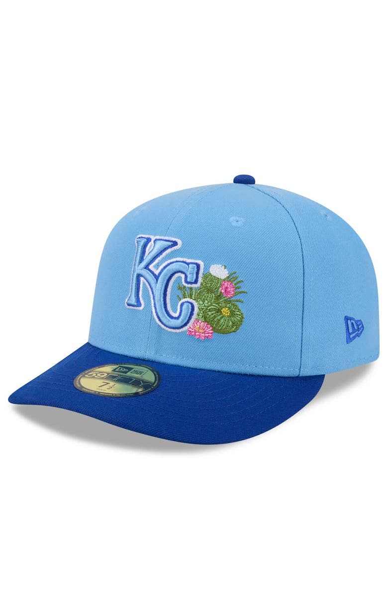 New Era Men's New Era Light Blue/Royal Kansas City Royals 2026 Spring Training 59FIFTY Fitted Hat, Alternate, color, Light Blue